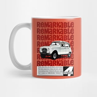 RENAULT 4 - advert Mug